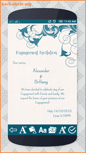 Invitation Card Maker : Invitation Maker screenshot