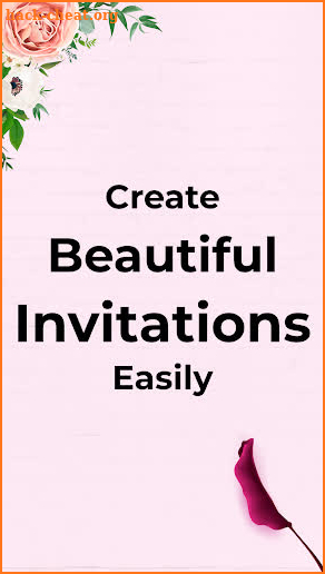 Invitation Maker Free, Paperless Card Creator screenshot