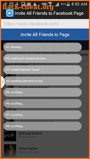 Invite all Friends to a Page screenshot