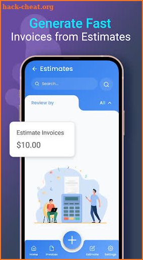 Invoice Hero Maker & Estimator screenshot