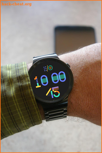 I/O 2018 Watch Face screenshot