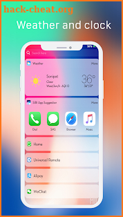 iOS 11 Launcher , iPhone X Launcher screenshot