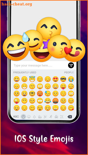 iOS Emojis For Android screenshot