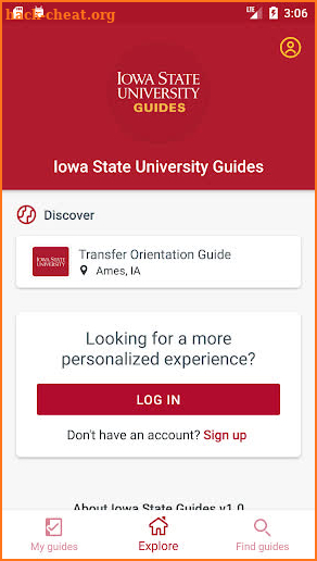 Iowa State University Guides screenshot