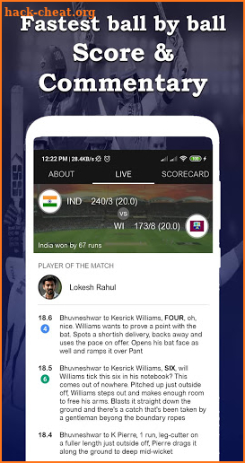 IPL 2021 - Live Cricket Score & Play IPL Quiz screenshot