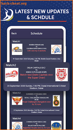 IPL 2021:IPL Live Score screenshot