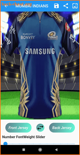 Ipl Jersey Maker screenshot