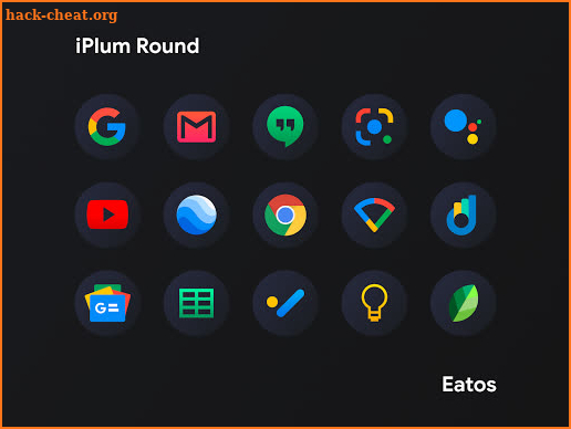 iPlum - Round Icon Pack screenshot