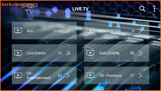 iPOPTV Player screenshot