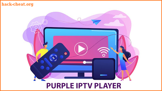 IPTV Purple Smart Player screenshot