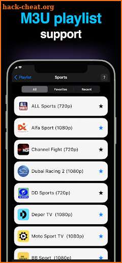 IPTV Stream Player: Live M3U screenshot