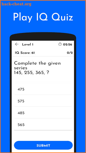 IQLevel - Take IQ Test, Play IQ Quiz & Boost IQ screenshot