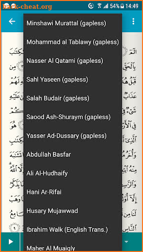 iQuran Pro screenshot