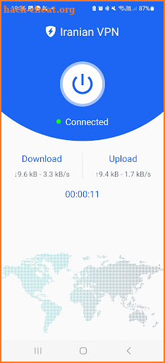 Iranian VPN screenshot