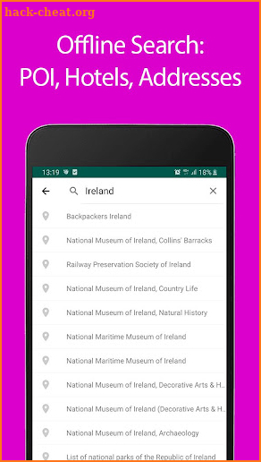 Ireland Offline Map and Travel screenshot