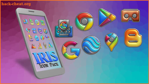 Iris Light Icon Pack screenshot