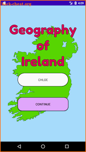 Irish Primary Geography screenshot