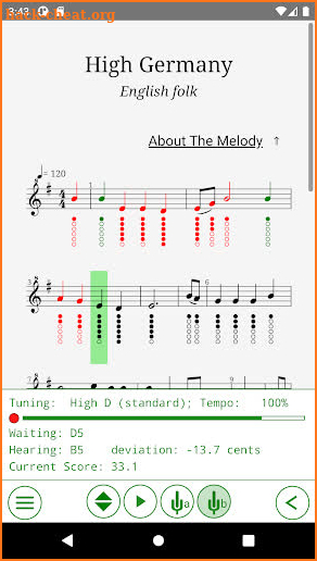 Irish Tin Whistle Tabs screenshot