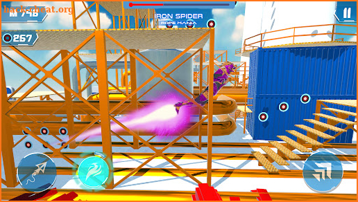 Iron Spider Rope Mania screenshot