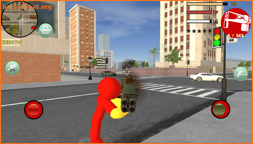 Iron Stickman Rope Hero Gangstar Crime screenshot