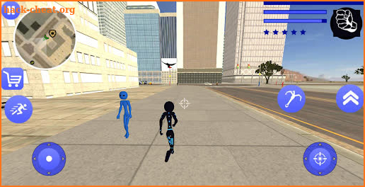 Iron Stickman Venom Rope Hero Gangstar Crime screenshot