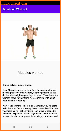 Iron Workout screenshot