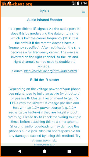 irplus WAVE - Infrared Remote screenshot