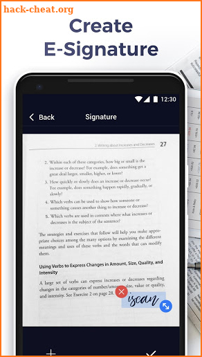 iScan - PDF & Document Scanner screenshot