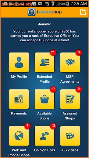 iSecretShop - Mystery Shopping screenshot