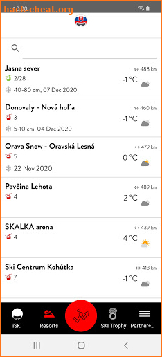 iSKI Slovakia - Ski, snow, resort info, tracker screenshot