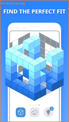 Isometric Puzzle - Block Game screenshot