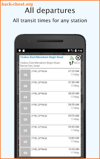 Israel Transit: Offline Egged, NTT, KAV, DAN screenshot