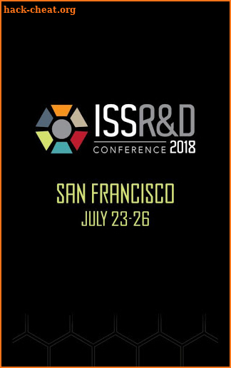 ISSRDC 2018 screenshot