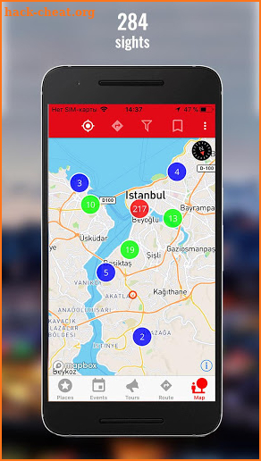 Istanbul Public Transport Routes 2018 screenshot