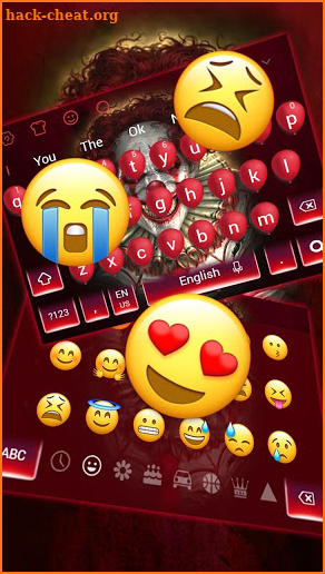 IT Horror Clown Keyboard screenshot