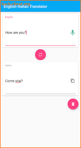 Italian-English Translator screenshot