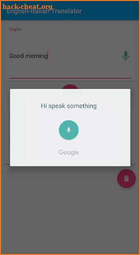 Italian-English Translator screenshot