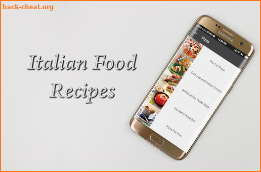 Italian Food Recipes screenshot