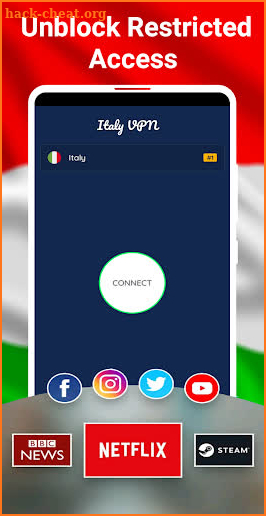 Italy VPN - Free VPN Proxy screenshot