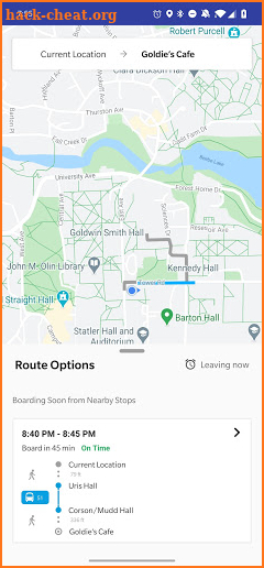 Ithaca Transit Beta screenshot