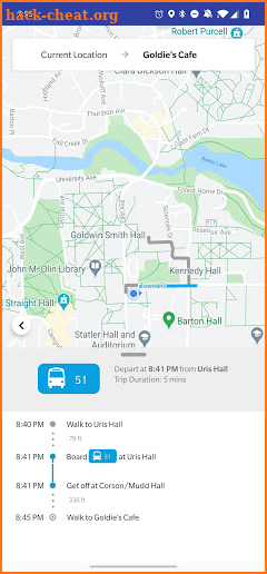 Ithaca Transit Beta screenshot