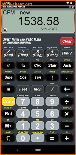 ITI Calc screenshot