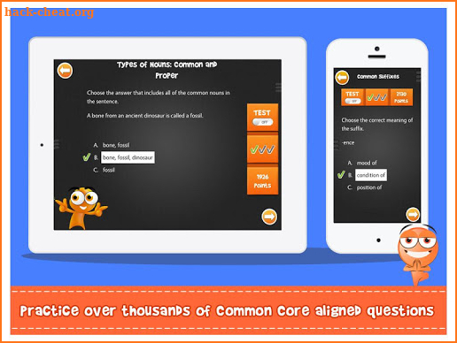 iTooch 6th Grade Language Arts screenshot