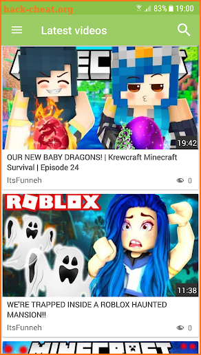 ItsFunneh Roblox video screenshot