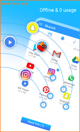 itShare - Share Apps & File Transfer screenshot