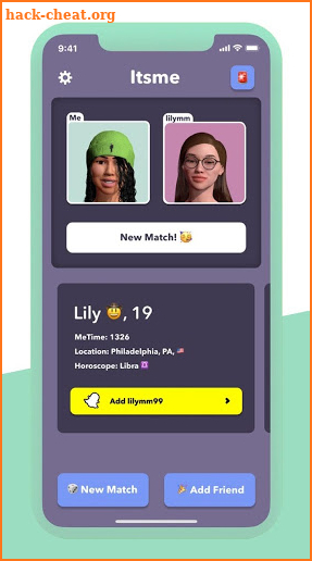 Itsme - Meet Friends Avatar Tips screenshot