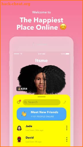 itsme meet friends guide screenshot