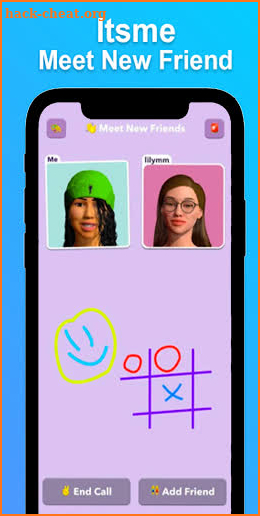 Itsme - Meet Friends With Your Avatar App screenshot