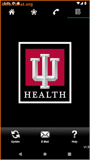 IU Health LifeLine CREW APP screenshot