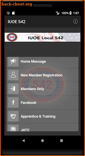 IUOE 542 screenshot